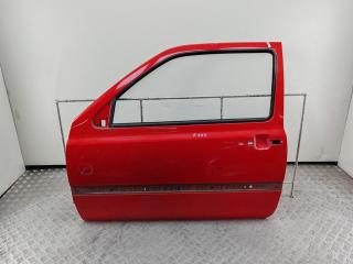 дверь сдвижная Volkswagen Golf-3 1997, красный, хетчбэк 3 дв.