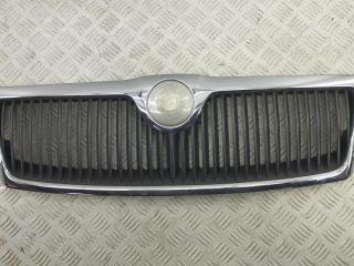 решетка радиатора Skoda Octavia mk2 (A5 1Z) 2007, чёрный, универсал, 1Z0853668