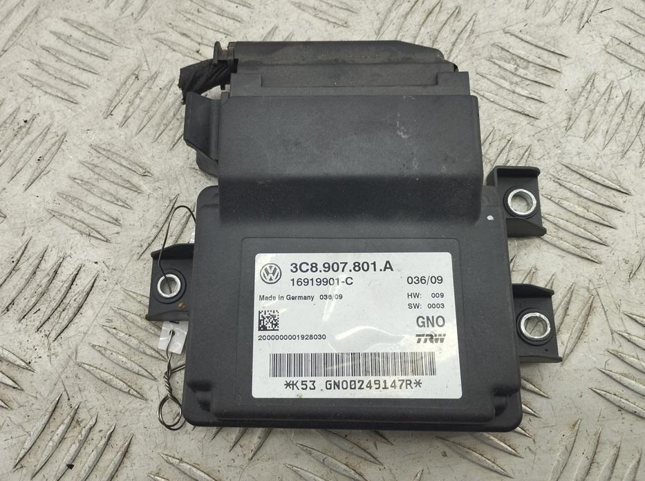 блок управления ручником Volkswagen Passat B6 2009, 1.8 л., бензин, МКПП, чёрный, универсал, 3C8907801A