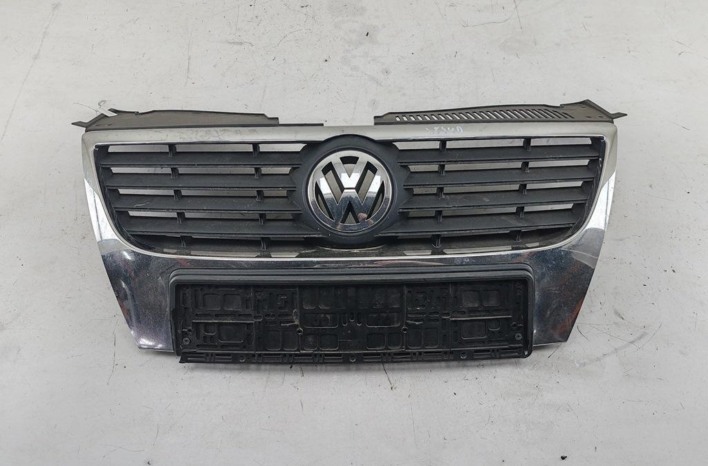 решетка радиатора Volkswagen Passat B6 2009, чёрный, универсал, 3C0853651