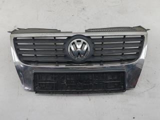 решетка радиатора Volkswagen Passat B6 2009, чёрный, универсал, 3C0853651