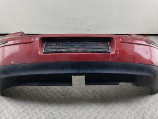 бампер задний Volkswagen Golf-4 2000, красный, хетчбэк 5 дв., 1J6807421D