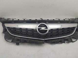 решетка радиатора Opel Astra J 2010, чёрный, хетчбэк 5 дв., 13266577