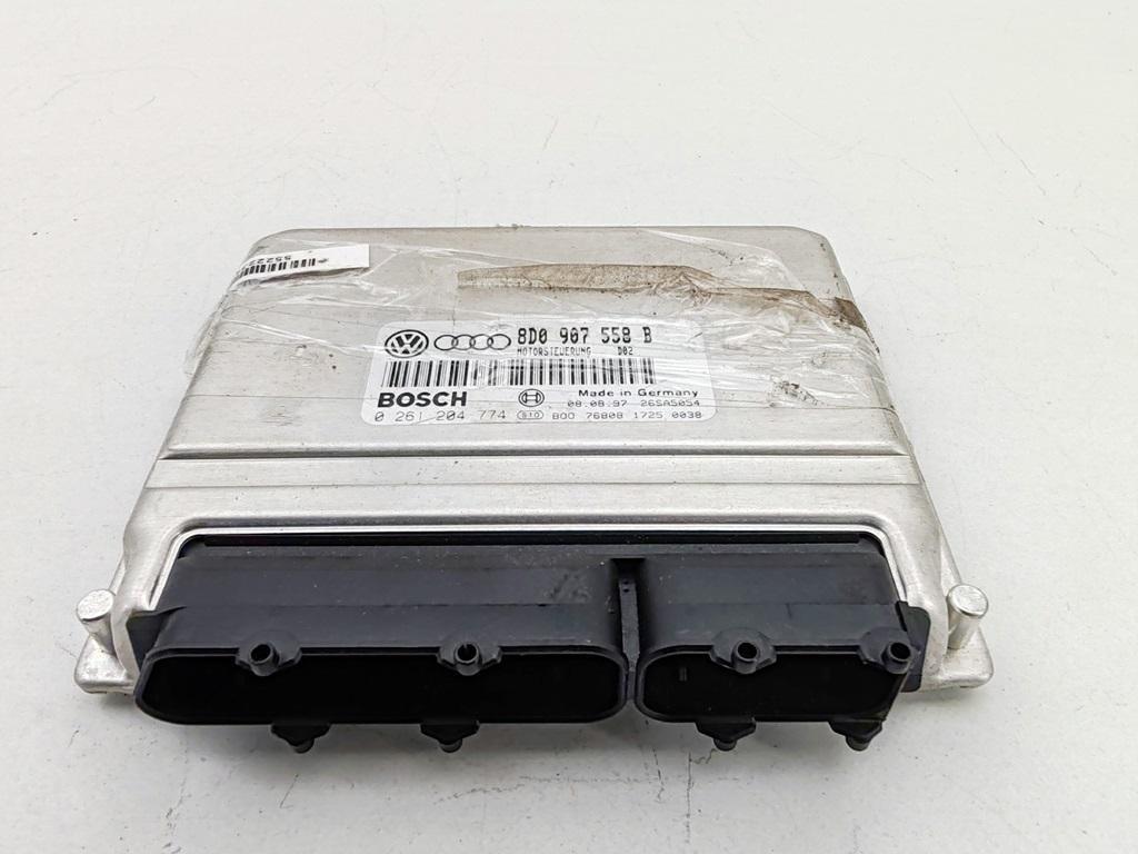 ЭБУ Audi A4 B5 1997, 1.8 л., бензин, МКПП, серый, седан, 8D0907558B - фото №1