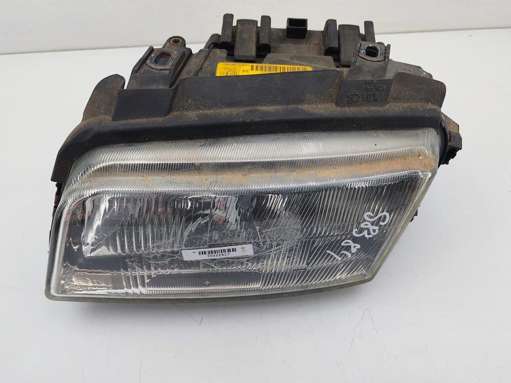 фара левая Audi A4 B5 1997, 1.8 л., бензин, МКПП, серый, седан, 8D0941003E - фото №1
