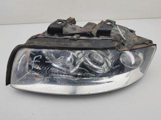 фара левая Audi A4 B6 2002, 2.0 л., бензин, МКПП, серый, универсал, 8E0941003F