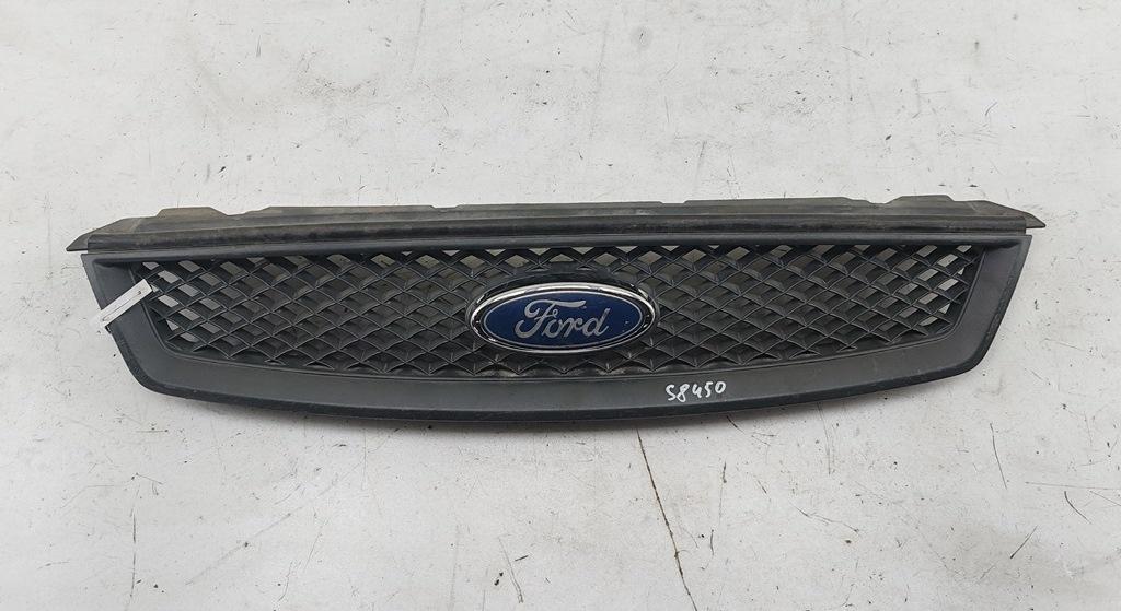 решетка радиатора Ford Focus II 2006, серый, универсал, 4M518138AE - фото №1