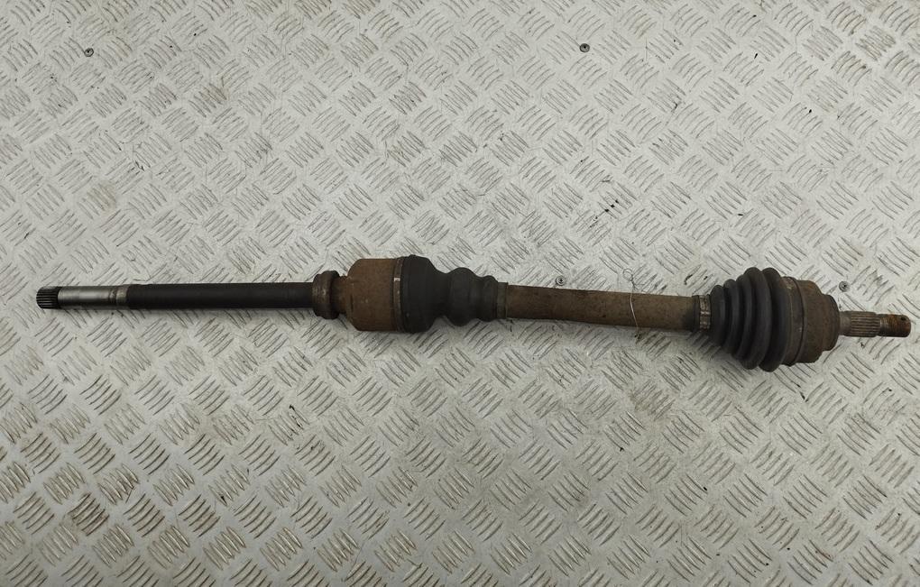 полуось передняя правая (приводной вал, ШРУС) Peugeot 307 2004, 2.0 л., бензин, МКПП, чёрный, кабриолет