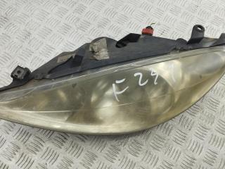 фара левая Peugeot 307 1 поколение 2002, 1.6 л., бензин, МКПП, серый, универсал, 9641615780