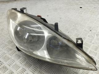 фара правая Peugeot 307 2004, 2.0 л., бензин, МКПП, чёрный, кабриолет, 9641615680