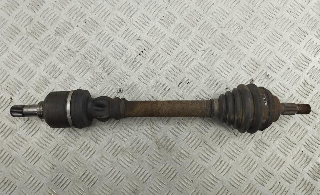 полуось передняя левая (приводной вал, ШРУС) Peugeot 307 2004, 2.0 л., бензин, МКПП, чёрный, кабриолет
