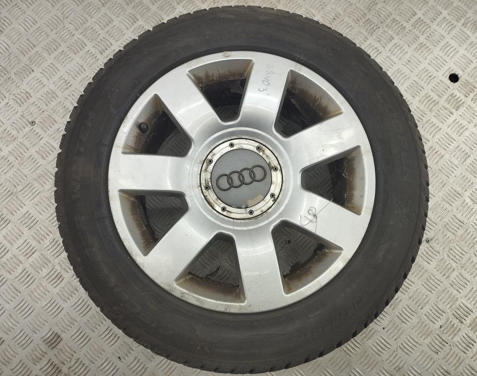 диск литой Audi A8 D3 2003, 4.2 л., бензин, АКПП, синий, седан - фото №1