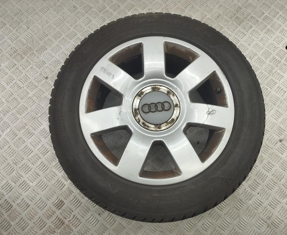диск литой Audi A8 D3 2003, 4.2 л., бензин, АКПП, синий, седан - фото №1