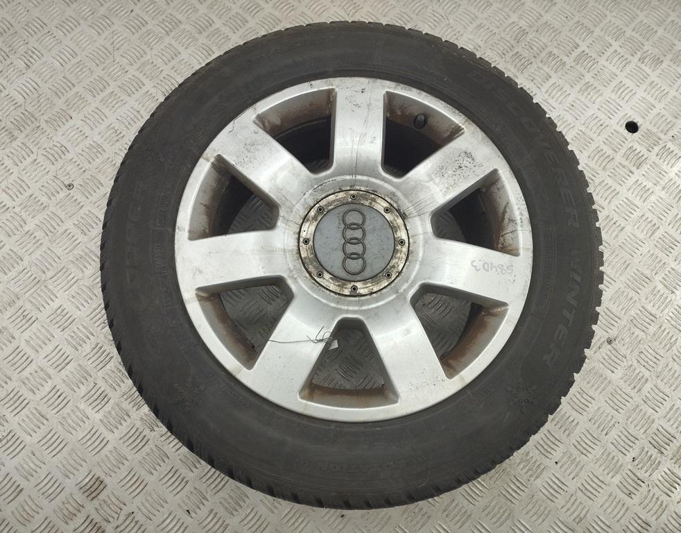 диск литой Audi A8 D3 2003, 4.2 л., бензин, АКПП, синий, седан - фото №1