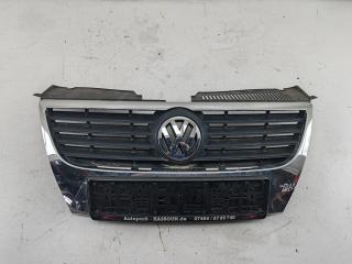 решетка радиатора Volkswagen Passat B6 2009, чёрный, универсал, 3C0853651