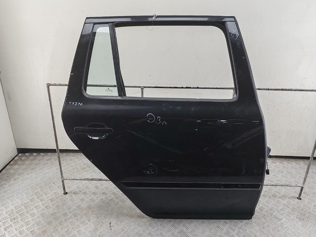 дверь сдвижная Skoda Octavia mk2 (A5 1Z) 2007, чёрный, универсал