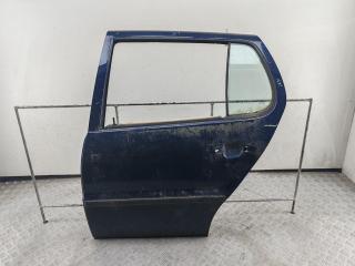 дверь сдвижная Volkswagen Polo 2001, синий, хетчбэк 5 дв.