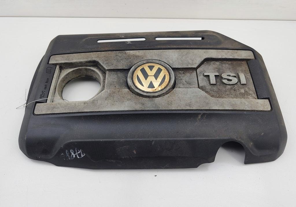 декоративная крышка двигателя Volkswagen Passat B6 2009, 1.8 л., бензин, МКПП, чёрный, универсал, 06J103925R - фото №1