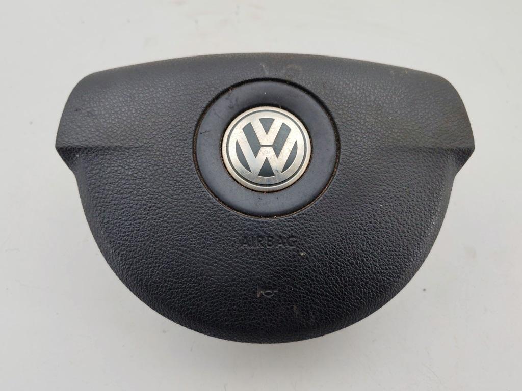 подушка безопасности водителя Volkswagen Passat B6 2007, 2.0 л., дизель, МКПП, синий, универсал, 3C0880201BB - фото №1