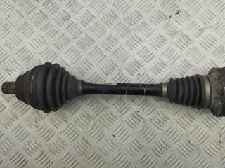 полуось передняя левая (приводной вал, ШРУС) Volkswagen Passat B6 2009, 1.8 л., бензин, МКПП, чёрный, универсал, 2K0407271E