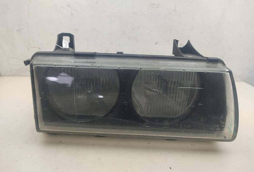 фара правая BMW 3 E36 1996, 1.6 л., бензин, МКПП, зелёный, хетчбэк 3 дв., 14520600 - фото №1