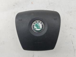 подушка безопасности водителя Skoda Fabia mk2 (5J) 2008, 1.4 л., бензин, МКПП, чёрный, хетчбэк 5 дв., 5J0880201D