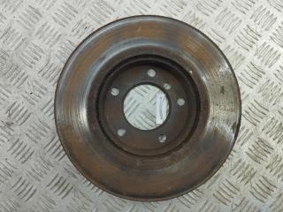 диск тормозной передний BMW 3 E46 2003, 2.0 л., бензин, МКПП, серый, универсал