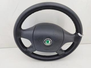 руль Skoda Fabia mk2 (5J) 2009, 1.2 л., бензин, МКПП, серый, универсал, 1Z0419091M