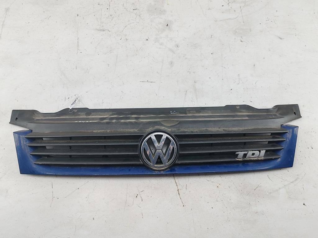 решетка радиатора Volkswagen Transporter T4 1997, синий, микроавтобус, 701853653D - фото №1