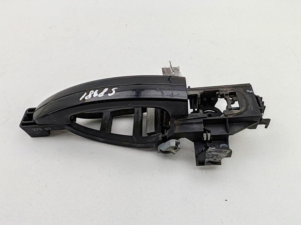 ручка наружная передняя левая Ford Focus II 2007, 1.6 л., i, бензин, МКПП, чёрный, хетчбэк 5 дв., 3M51R224A36BF - фото №1