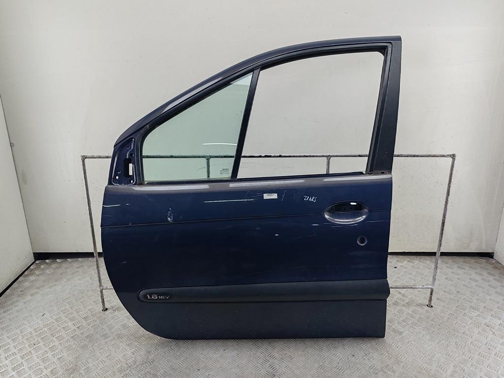 дверь сдвижная Renault Scenic I 2001, синий, минивэн - фото №1
