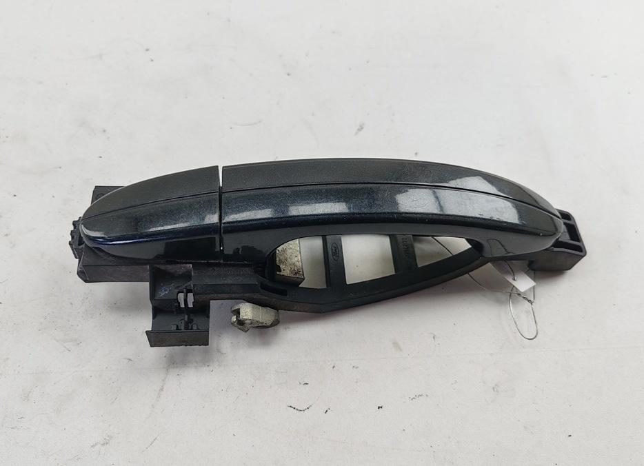 ручка наружная задняя левая Ford Mondeo IV 2007, 2.0 л., дизель, МКПП, чёрный, универсал - фото №1