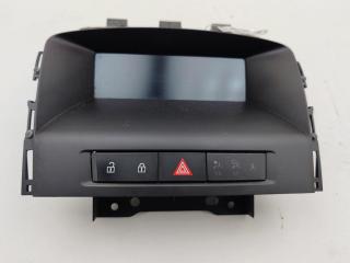 дисплей Opel Astra J 2010, 1.4 л., бензин, МКПП, чёрный, хетчбэк 5 дв., 13267984