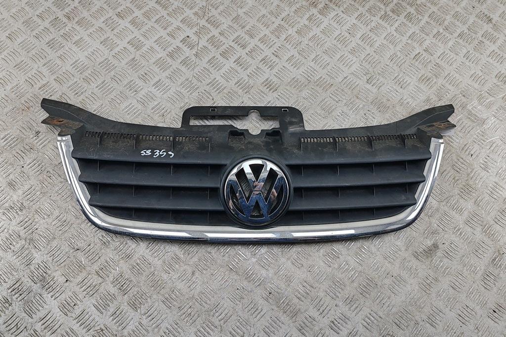 решетка радиатора Volkswagen Touran 2006, синий, минивэн, 1T0853651 - фото №1