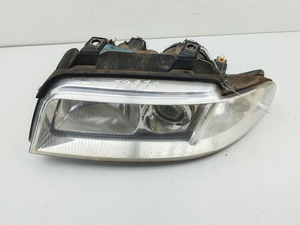 фара левая Audi A4 B5 2000, 1.6 л., бензин, МКПП, серый, седан, 8D0941003AK - фото №1