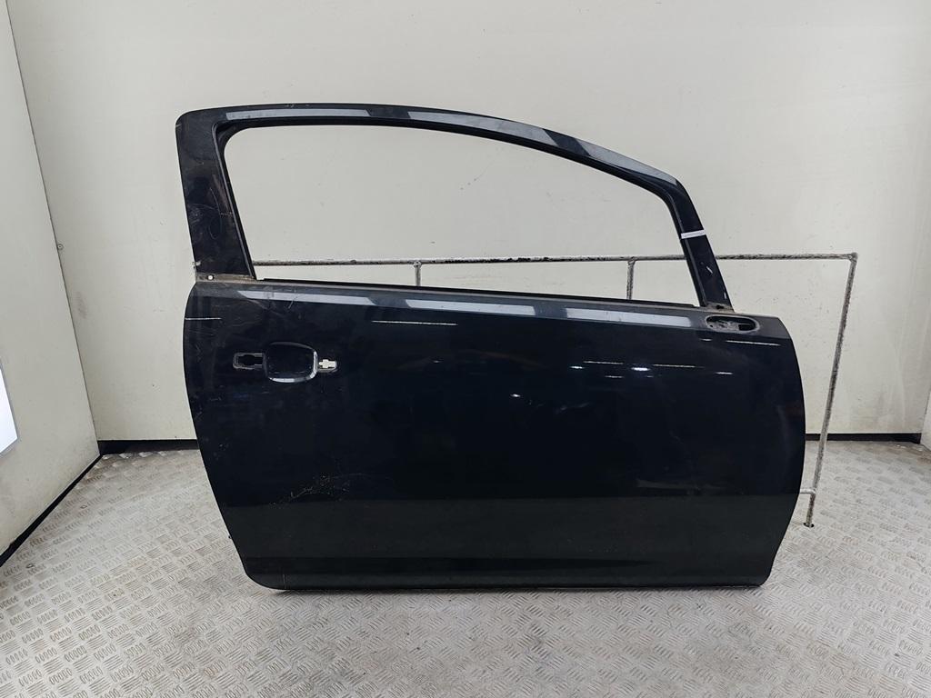 дверь сдвижная Opel Corsa D 2009, чёрный, хетчбэк 3 дв. - фото №1
