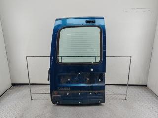 дверь задняя распашная левая Renault Kangoo I 2005, 1.2 л., бензин, МКПП, зелёный, фургон