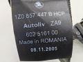 ремень безопасности Skoda Octavia mk2 (A5 1Z) 2007, 1.8 л., бензин, МКПП, чёрный, универсал, 1Z0857447B - фото №3