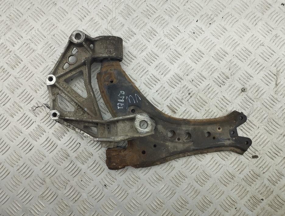 рычаг передний правый Skoda Roomster 2007, 1.9 л., дизель, МКПП, синий, универсал, 6Q0199293D