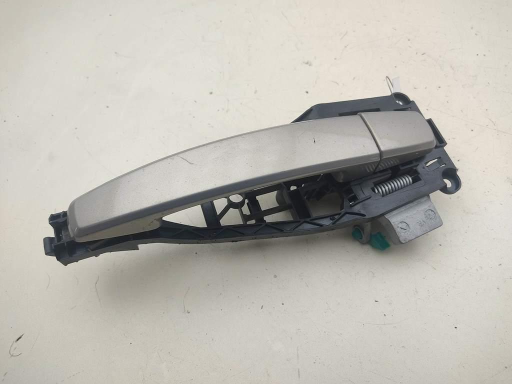 ручка наружная передняя правая Opel Astra H 2008, 1.6 л., бензин, МКПП, серый, универсал, 24463524