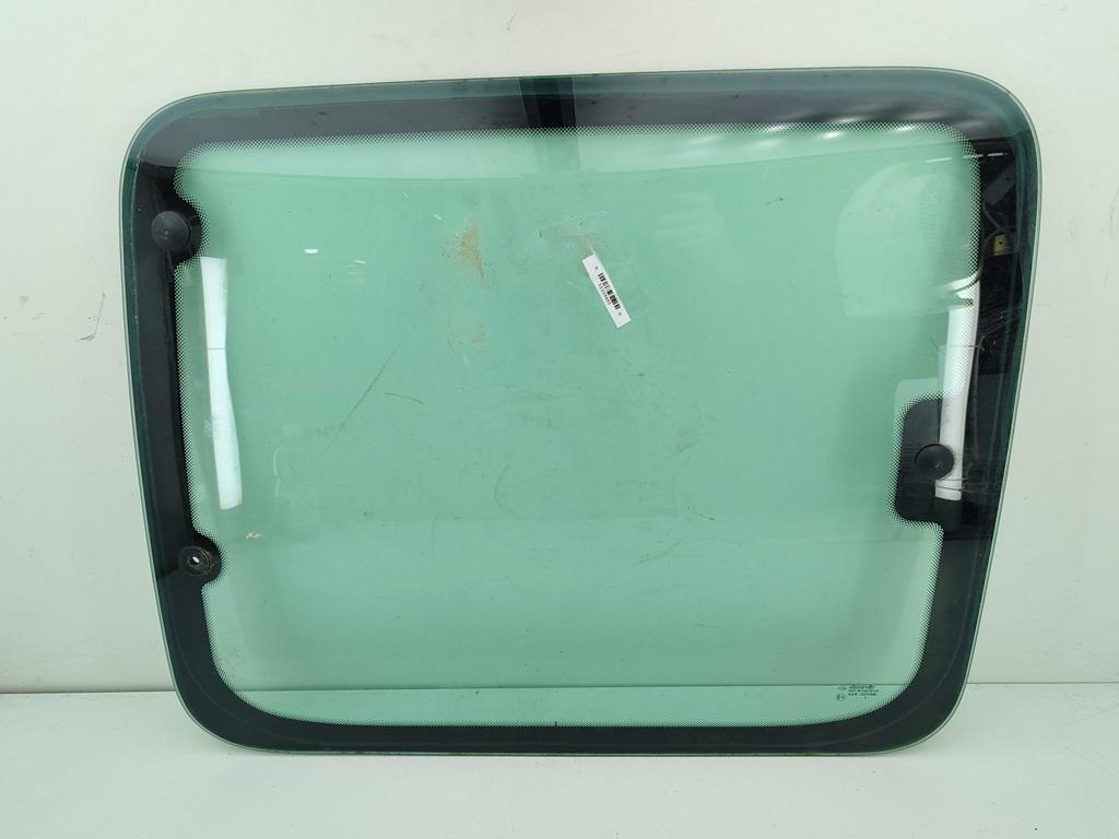стекло двери задней левой Renault Kangoo I 2005, 1.2 л., бензин, МКПП, зелёный, фургон - фото №1