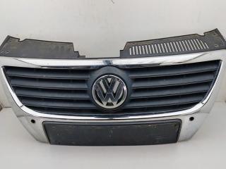 решетка радиатора Volkswagen Passat B6 2007, серый, седан, 3C0853651