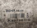 радиатор интеркулера Mercedes-Benz E W211 2004, 3.2 л., дизель, АКПП, чёрный, седан, 211501102 - фото №3