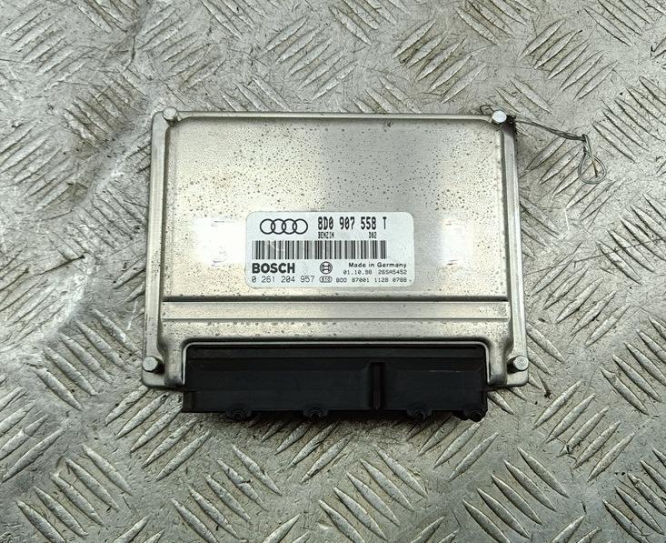 ЭБУ Audi A4 B5 1998, 1.8 л., бензин, МКПП, зелёный, универсал, 8D0907558T, 0261204957 - фото №1