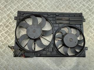 вентилятор радиатора Volkswagen Passat B6 2006, 2.0 л., дизель, МКПП, чёрный, универсал, 1K0121207AD