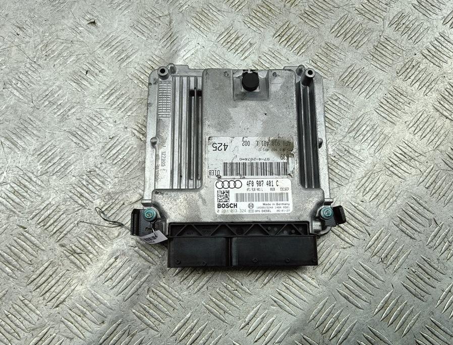 ЭБУ Audi A6 C6 2006, 2.7 л., дизель, АКПП, чёрный, универсал, 4F0907401C, 0281013324 - фото №1