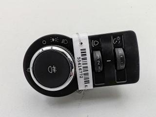 переключатель света Opel Astra J 2011, 1.7 л., дизель, МКПП, чёрный, универсал, 13268705