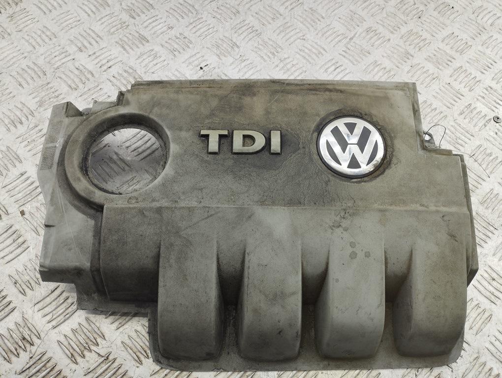 декоративная крышка двигателя Volkswagen Golf-5 2008, 1.9 л., дизель, МКПП, чёрный, универсал