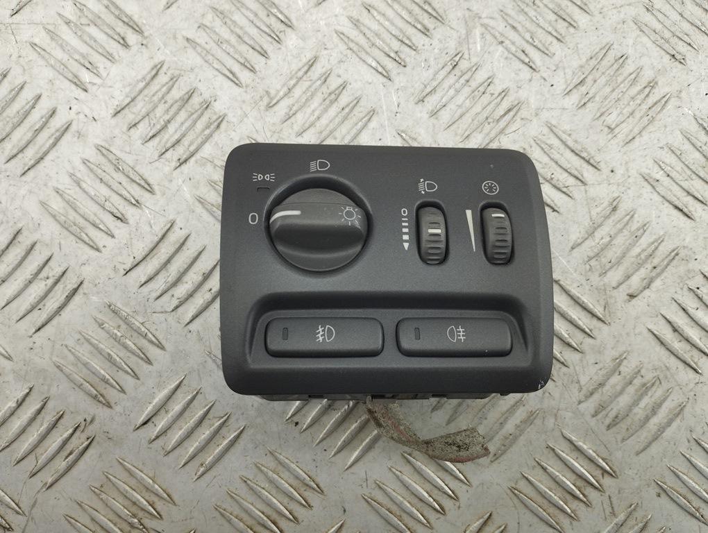 переключатель света Volvo V70 2001, 2.4 л., бензин, МКПП, чёрный, универсал, 9441233