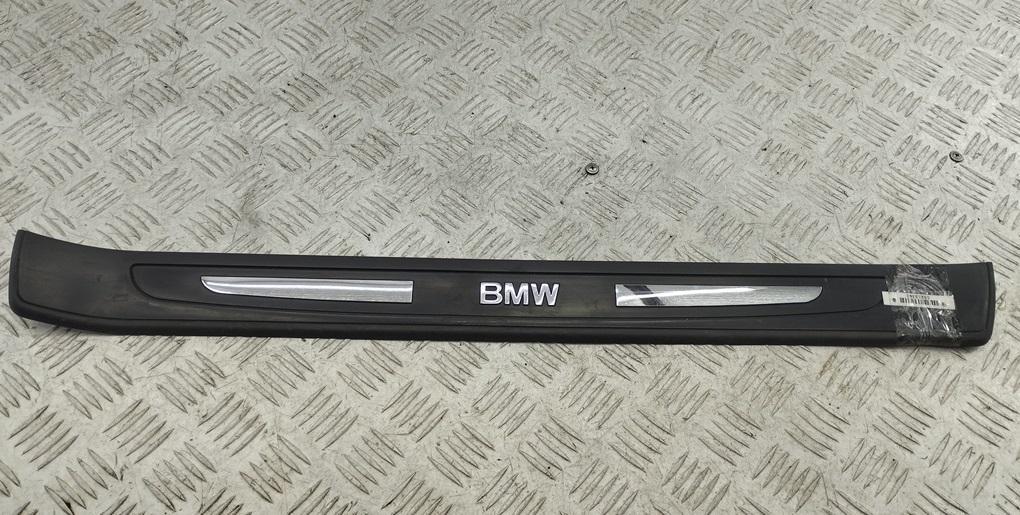 Накладка на порог внутренняя (салона) BMW 7 E65/E66 2004, 3.0 л., дизель, АКПП, чёрный, седан, 8223552